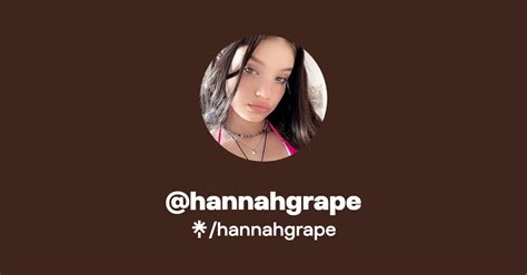 Find @hannahgrape Onlyfans